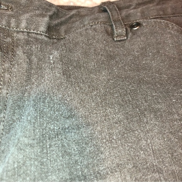 J.JILL Stretch Grey Indigo Denim Jeans Womens Size 16 With Spots 34W 29L PICS - Picture 2 of 10